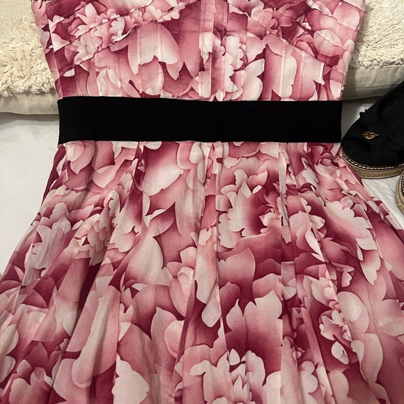 Vintage Mauve by Anthropologie “Savoy Flora” Strapless Dress - Picture 5 of 12